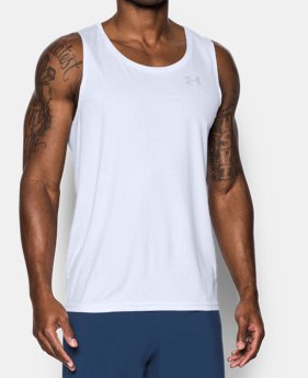 Men's UA CoolSwitch Run Singlet 1 Color $34.99
