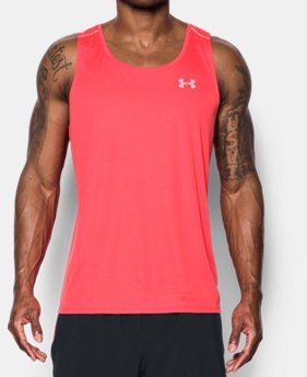 Men's UA CoolSwitch Run Singlet 1 Color $44.99
