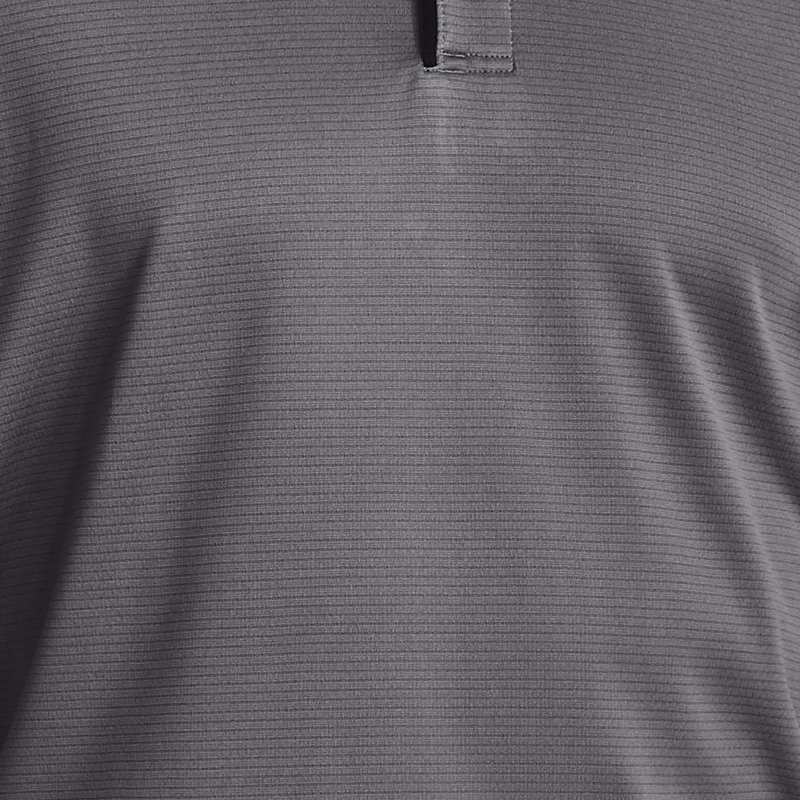 Herren Under Armour Tech™ Poloshirt Graphite / Schwarz / Schwarz XL
