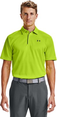 lime green under armour shirt