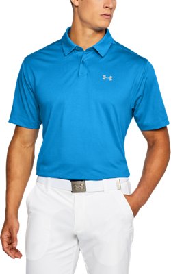 under armour corporate men's graphite tech polo