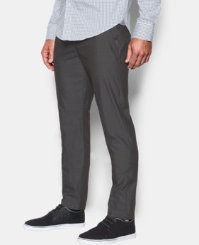New Arrival Men's UA Performance Textured Tapered Chino  3 Colors $79.99