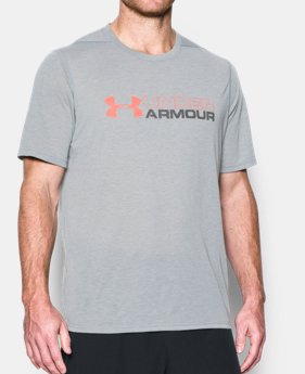 Men's UA Threadborne Wordmark T-Shirt 1 Color $18.74