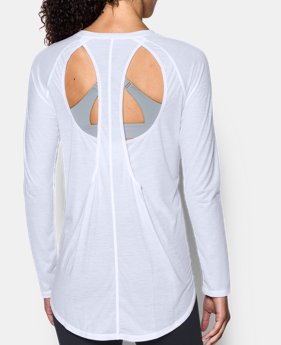 Women's UA Breathe Open Back Long Sleeve 4 Colors $64.99