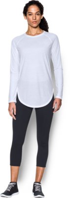 under armour open back long sleeve
