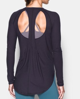Women's UA Breathe Open Back Long Sleeve 1 Color $41.99