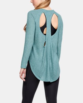 Women's UA Breathe Open Back Long Sleeve 3 Colors $54.99