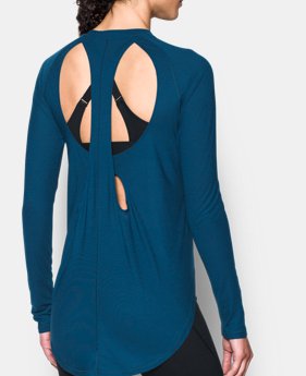 Women's UA Breathe Open Back Long Sleeve 1 Color $23.24