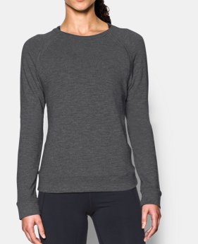 Women's UA Plush Terry Crew 1 Color $32.99 to $41.99