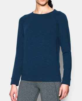 Women's UA Plush Terry Crew 1 Color $32.99 to $41.99