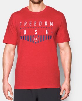 Men's UA Freedom Americana T-Shirt 1 Color $14.24