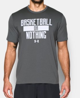 Men's UA Basketball or Nothing T-Shirt 1 Color $17.99