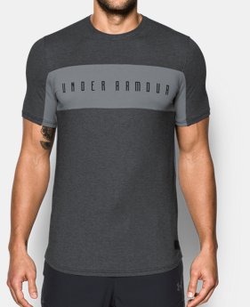 Men's UA Pursuit Cut & Sew T-Shirt 1 Color $23.99
