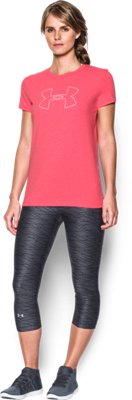  Women's UA Big Logo Short Sleeve  7 Colors $24.99