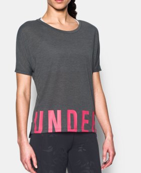 Women's UA Wordmark Hem Cropped 1 Color $20.99 to $27.99