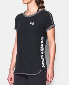 Women's UA Mesh Wordmark Tank 1 Color $20.99