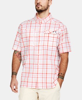 Men's UA Fish Hunter Plaid Short Sleeve $64.99