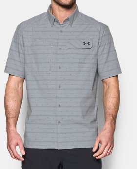 Men's UA Fish Hunter Plaid Short Sleeve 2 Colors $36.74