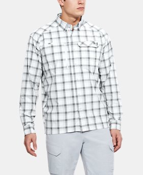 Men's UA Fish Hunter Plaid Long Sleeve 2 Colors Available $84.99