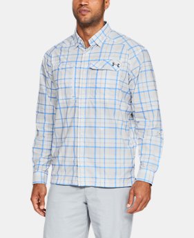 Men's UA Fish Hunter Plaid Long Sleeve 4 Colors Available $84.99