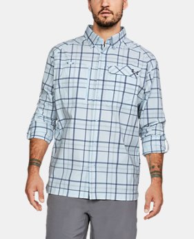 Men's UA Fish Hunter Plaid Long Sleeve 3 Colors Available $74.99