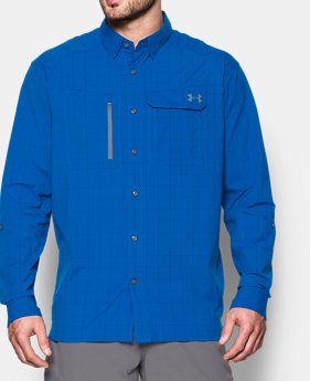 Men's UA Fish Hunter Plaid Long Sleeve 1 Color $56.99