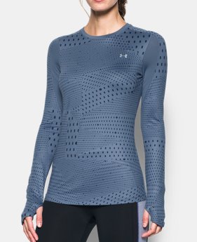 Women's UA ColdGear® Armour Graphic Crew 1 Color $23.62 to $41.99