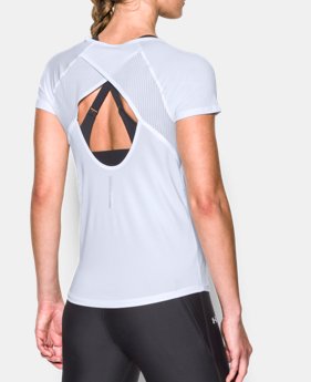Women's UA Fly-By Short Sleeve 1 Color Available $23.99 to $29.99