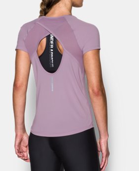 Women's UA Fly-By Short Sleeve 1 Color $20.99 to $22.49