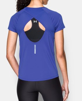 Women's UA Fly-By Short Sleeve 1 Color $20.99 to $22.49