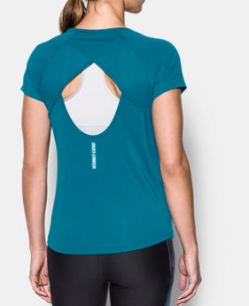 Women's UA Fly-By Short Sleeve 1 Color $39.99