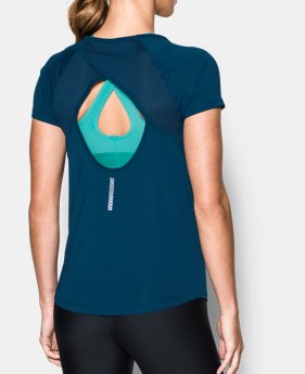 Women's UA Fly-By Short Sleeve 1 Color $20.99 to $22.49