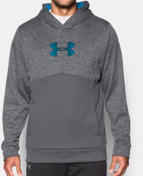 Men's UA Storm Armour® Fleece Logo Twist Hoodie 3 Colors $36.74