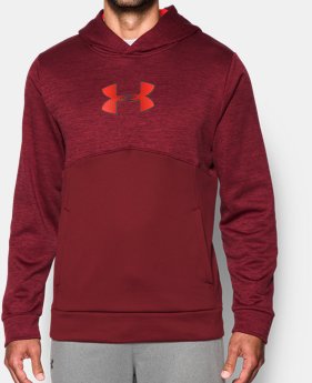 Men's UA Storm Armour® Fleece Logo Twist Hoodie 1 Color $36.74