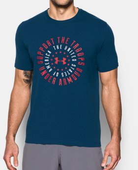 Men's UA Freedom Support The Troops T-Shirt 1 Color $18.99