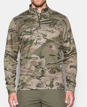 Men's UA Franchise Camo ¼ Zip $74.99