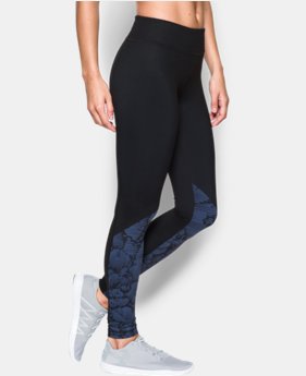 Women's UA Mirror Stripe Floral Leggings 1 Color $42.74