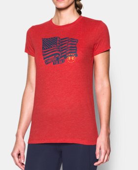 Women's UA Charged Cotton® Tri-Blend Proud To Be T-Shirt 1 Color $17.24