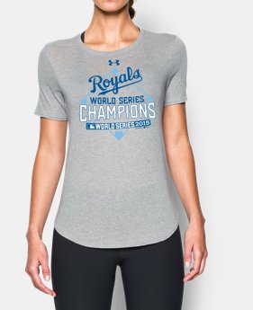 Women’s Kansas City Royals World Champs T-Shirt 1 Color Available $26.24