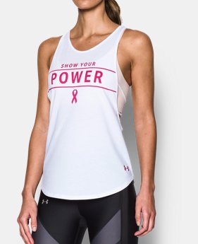 Women's UA Power In Pink® Your Power Strappy Tank 1 Color $17.24