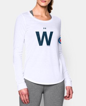Women's UA Chicago Cubs Long Sleeve 1 Color Available $29.99