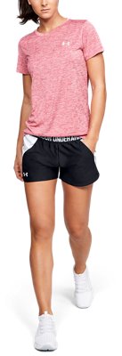 womens under armour loose heatgear shorts