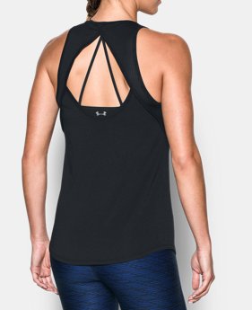 Women's UA Fly-By Fitted Tank 1 Color $18.74