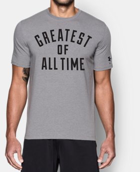 Best Seller Men’s UA x Muhammad Ali G.O.A.T. T-Shirt 1 Color $34.99