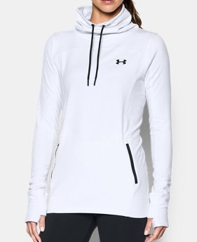 Women's UA Featherweight Fleece Slouchy Popover 1 Color $69.99