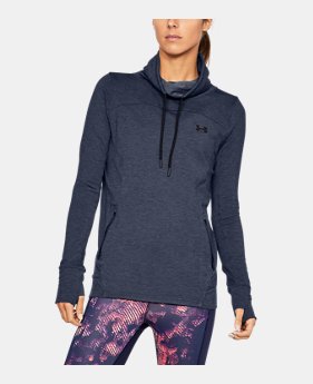 Best Seller Women's UA Featherweight Fleece Slouchy Popover 4 Colors Available $44.99