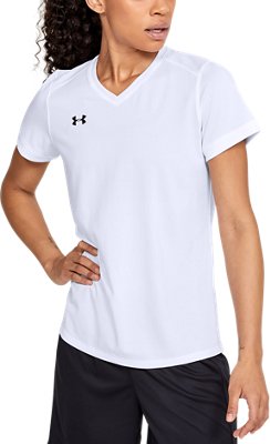 under armour white v neck t shirt
