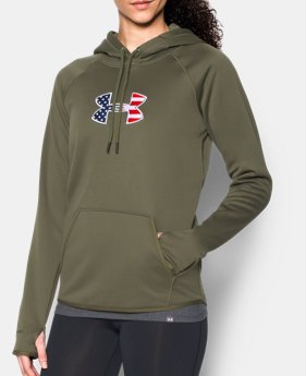 Women's UA Big Flag Logo Hoodie 1 Color $64.99
