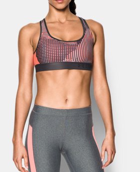 Women's Armour® Crossback Embossed Elastic Sports Bra 1 Color $16.49