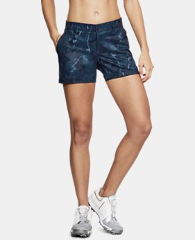 Women's UA Links Printed 4" Shorty LIMITED TIME: FREE U.S. SHIPPING 1 Color Available $74.99